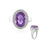 Anello in argento con Quarzo Azur