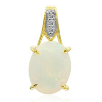 Ciondolo in oro con Opale di Welo (Adela Gold)