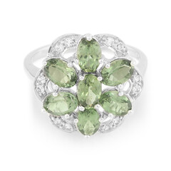 Anello in argento con Apatite Russa