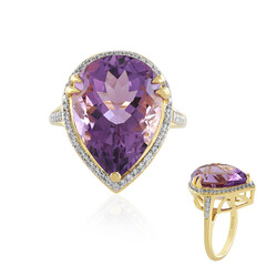 Anello in argento con Ametista