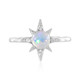 Anello in argento con Opale di Welo