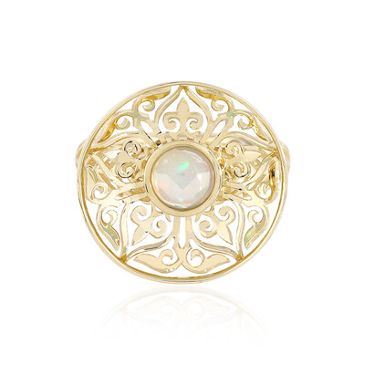 Anello in oro con Opale di Welo (Ornaments by de Melo)