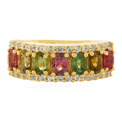 Anello in argento con Tormalina