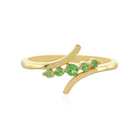 Anello in argento con Tsavorite