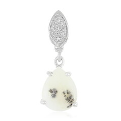 Ciondolo in argento con Agata Dendritica