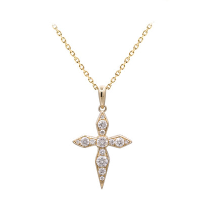 Collana in oro con Diamante I1 (H) (CIRARI)