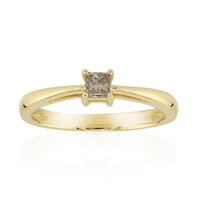 Anello in oro con Diamante Cognac d'Argyle I3 (Mark Tremonti)