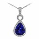Collana in oro con Tanzanite AAA (CIRARI)