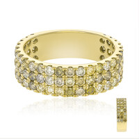 Anello in oro con Diamante Fancy SI2 (CIRARI)
