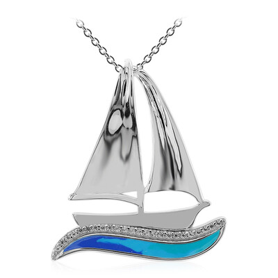 Collana in argento con Zircone