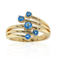 Anello in oro con Haüyne