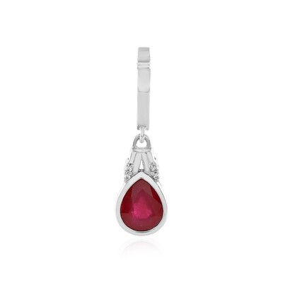 Ciondolo in argento con Rubino Bemainty