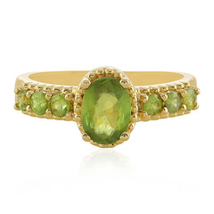 Anello in argento con Sfene