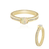 Anello in argento con Opale di Welo