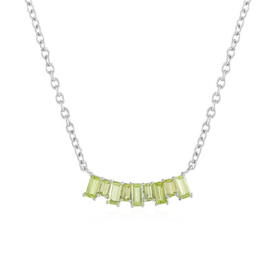 Collana in argento con Peridoto