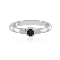 Anello in argento con Zaffiro Blu
