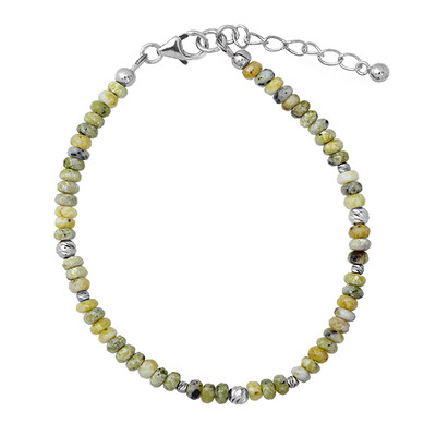 Bracciale in argento con Lizardite