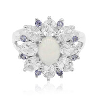 Anello in argento con Opale di Welo