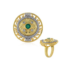 Anello in argento con Smeraldo Socoto