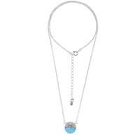 Collana in argento con Turchese