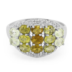 Anello in argento con Tormalina