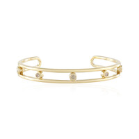 Bracciale in argento con Diamante Cioccolato I2