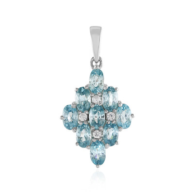 Ciondolo in argento con Zircone Ratanakiri
