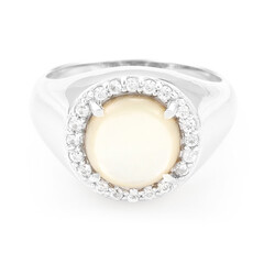 Anello in argento con Conchiglia Abalone