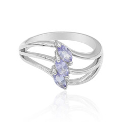 Anello in argento con Tanzanite