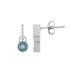 Orecchini in argento con Apatite Blu