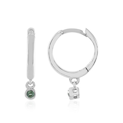 Orecchini in argento con Zaffiro Montana