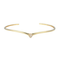 Bracciale in argento con Zircone (Adela Silber)