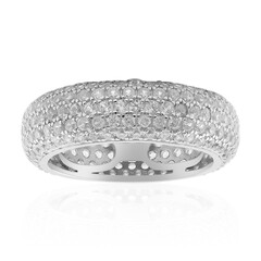 Anello in argento con Zircone