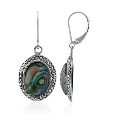 Orecchini in argento con Quarzo Bianco (Art of Nature)