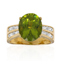 Anello in argento con Peridoto