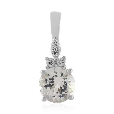 Ciondolo in argento con Danburite