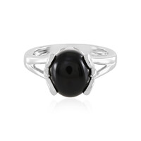 Anello in argento con Onice Nero