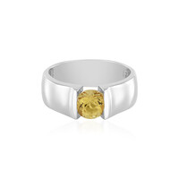 Anello in argento con Berillo Giallo
