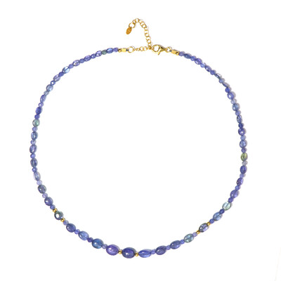 Collana in argento con Tanzanite