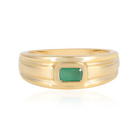 Anello in argento con Smeraldo Brasiliano