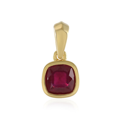 Ciondolo in argento con Rubino del Madagascar