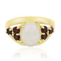 Anello in argento con Opale di Welo