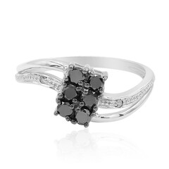 Anello in oro con Diamante Nero