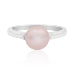 Anello in argento con Perla di Acqua Dolce