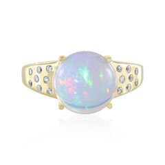 Anello in argento con Opale di Welo