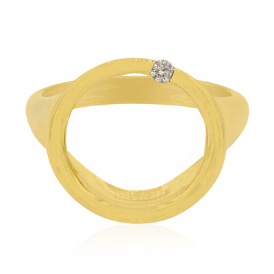 Anello in argento con Diamante I1 (G) (Annette)