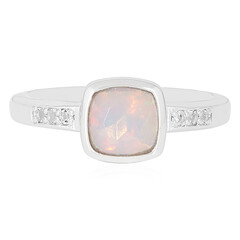 Anello in argento con Opale di Welo