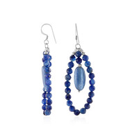 Orecchini in argento con Cianite