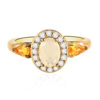 Anello in argento con Opale di Welo