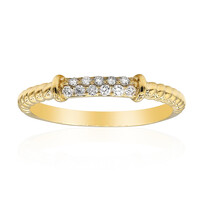 Anello in oro con Diamante I1 (H) (CIRARI)